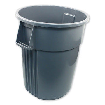 Impact® Gator Plus Container, Round, Plastic, 55 Gal, Gray freeshipping - TVN Wholesale